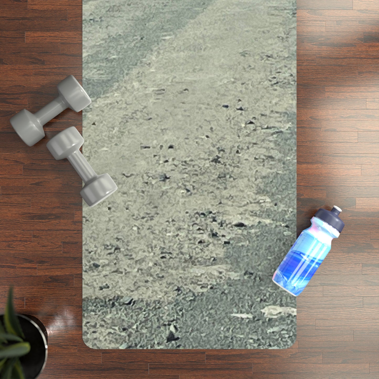 Iceland Highway Rubber Yoga Mat