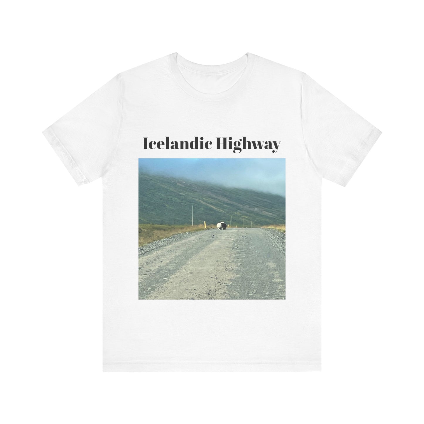 Icelandic Highway - short sleave tee