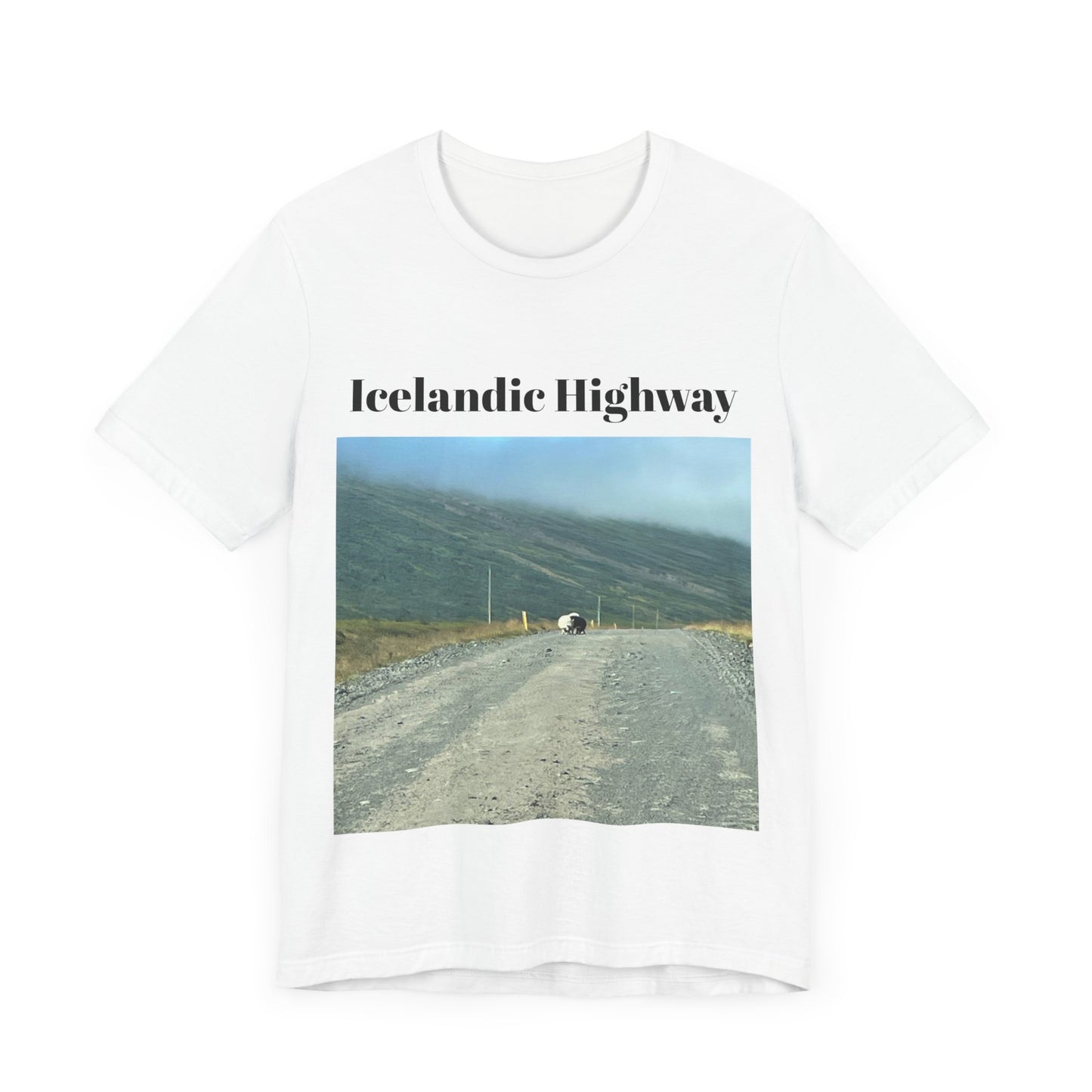 Icelandic Highway - short sleave tee